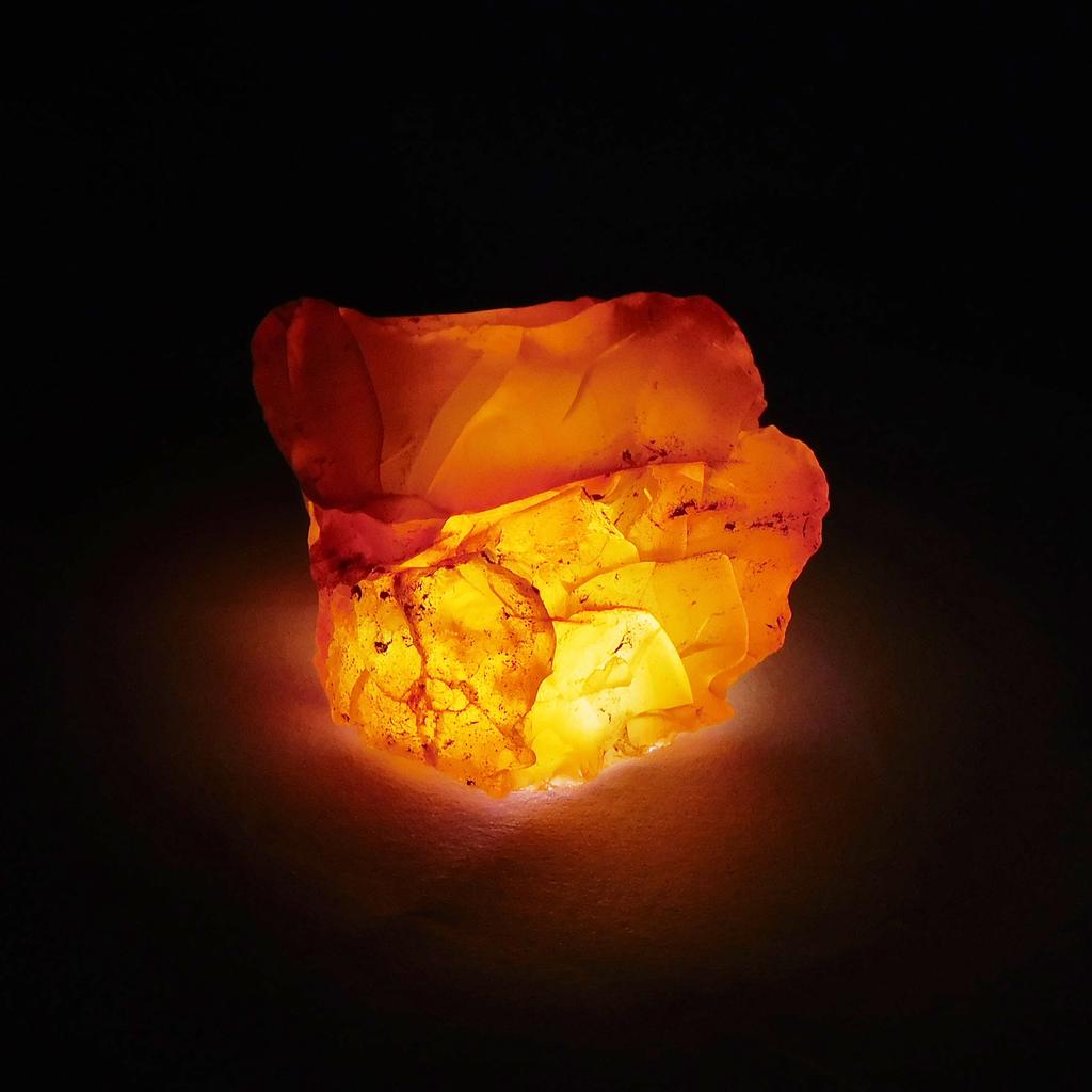 Huge Size 46 Ct NATURAL Sapphire ROUGH Uncut CERTIFIED Orange Loose Gemstone