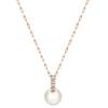 ELLE Jewelry 14K Bling Pearl Necklace EL14NN019