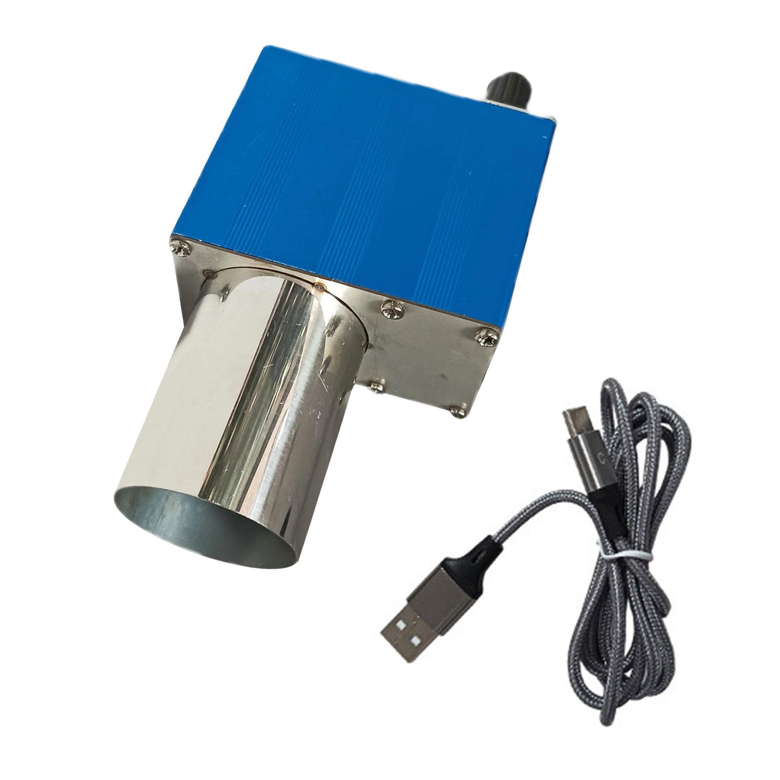 

Барбекю Воздуходувка Портативная Ручная Электрическая Вентилятор для Приготовления Барбекю Воздуходувка Инструмент Меха для Раздувания Огня для Кемпинга на Открытом Воздухе A синий