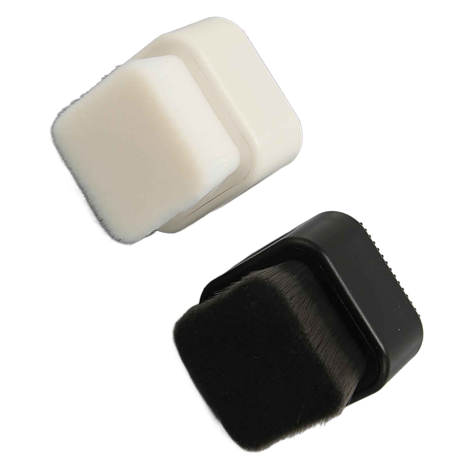 

2 шт. Двусторонняя щетка для лица с мягкой щетиной, для удаления омертвевшей кожи, для массажа и очищения лица