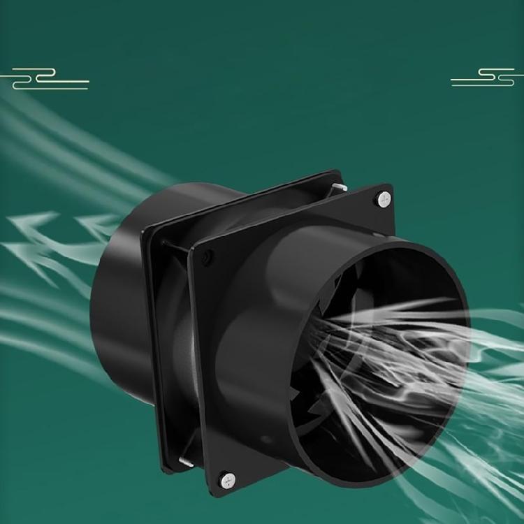 High Performances 55CFM Inline Duct Fan With USB Speed Controller For Soldering Stations Bathroom Air Circulations