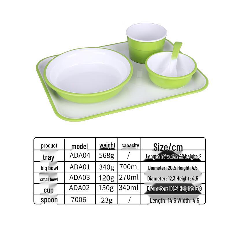 Qianxing Melamine Imitation Porcelain Tableware Set