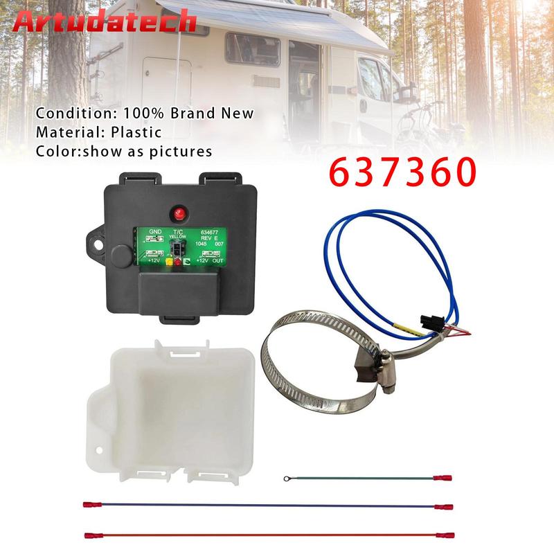 Artudatech 637360 Temp Monitor Control Kit For Norcold RV Fridge Cooling Unit 634677 634678 MULTI