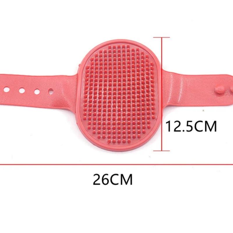 Dog Cat Bath Brush Pet Comb Rubber Glove Hair Fur Grooming Massaging Massage Glove Pet Shower Dog Brushes Drop Shipping