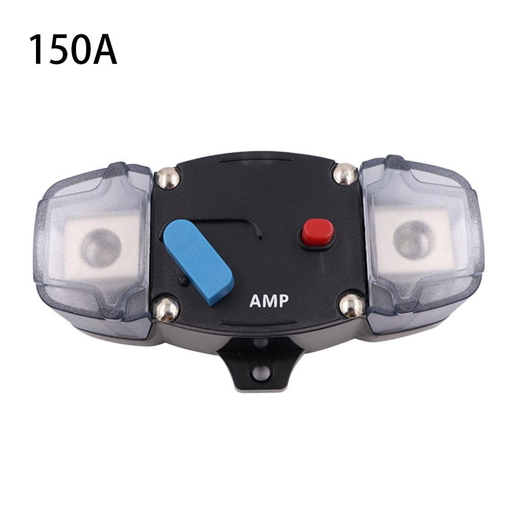 50A-300A Circuit Breaker Portable Resettable Short-circuit Protection Automobile Truck Security Fuse Accessories