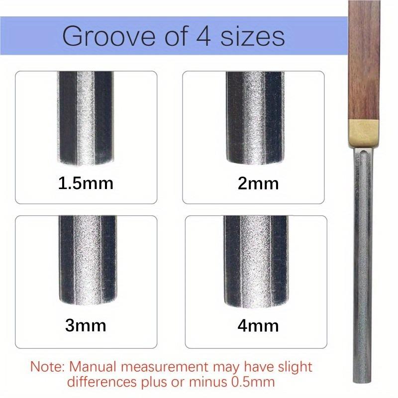 Diamond Guitar Fret File Guitar Fret Dressing File Extra Narrow Narrow Medium Wide 4 Edges with 2pcs Fretboard Guard Luthier Too