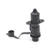 Round 3 Pin Trailer Socket Connectors Interface Adapter For Caravan Truck 12v Motorhome Power Cord Socket Connector
