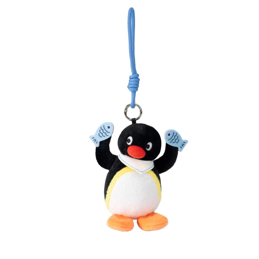 Originální přívěsek panenky Pingu - Roztomilý plyšový přívěsek Pinga na batoh