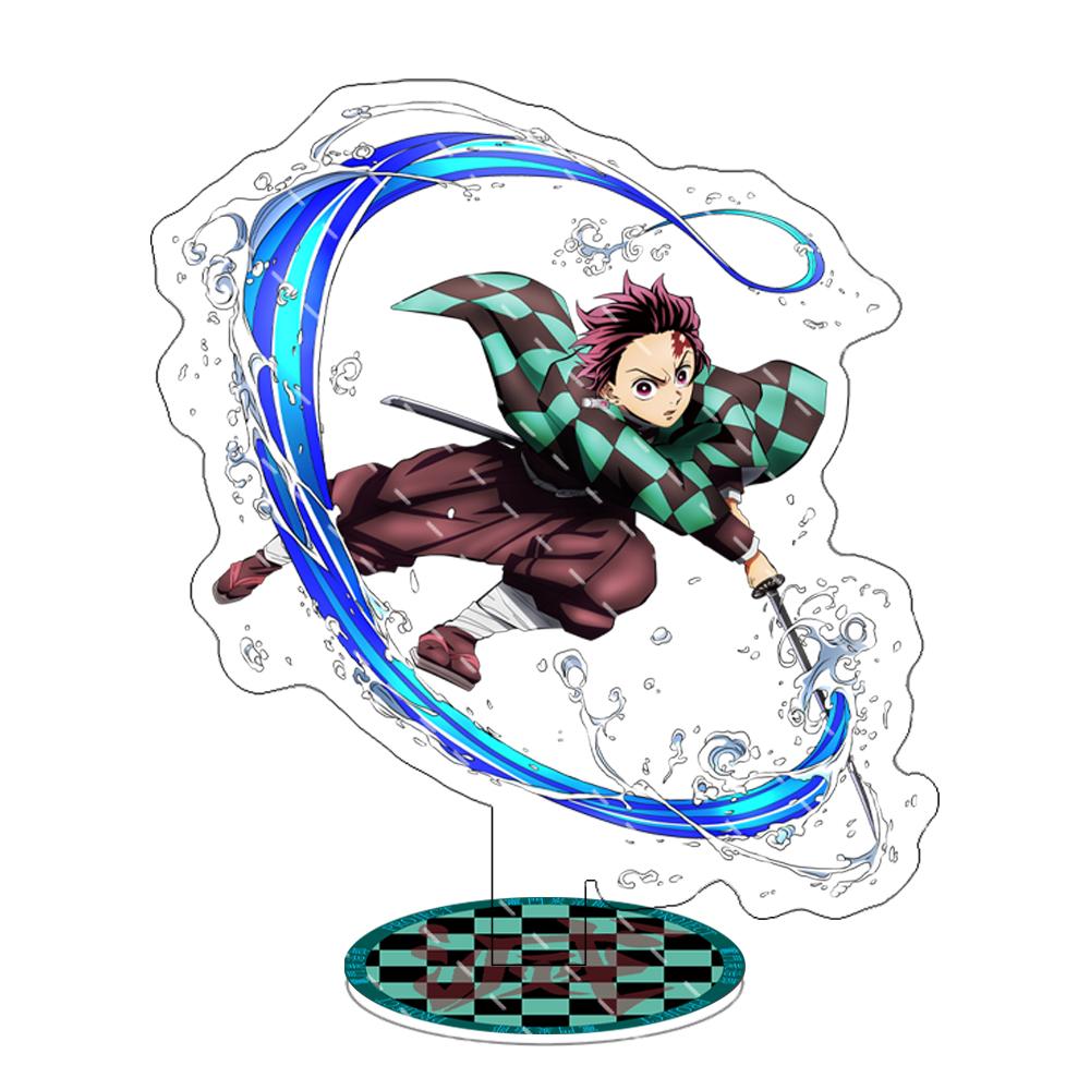 Anime Demon Slayer Peripheral Acrylic Stand Figure Kimetsu No Yaiba Douma Kokushibo Akaza Desktop Decoration Fans Collect Gift