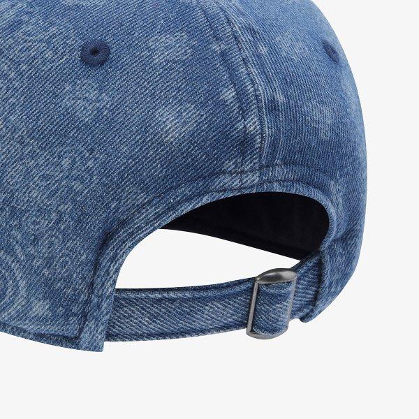 New Era Mlb New York Yankees Gewaschener Paisley Denim Unstrukturierte Baseballkappe 15206347