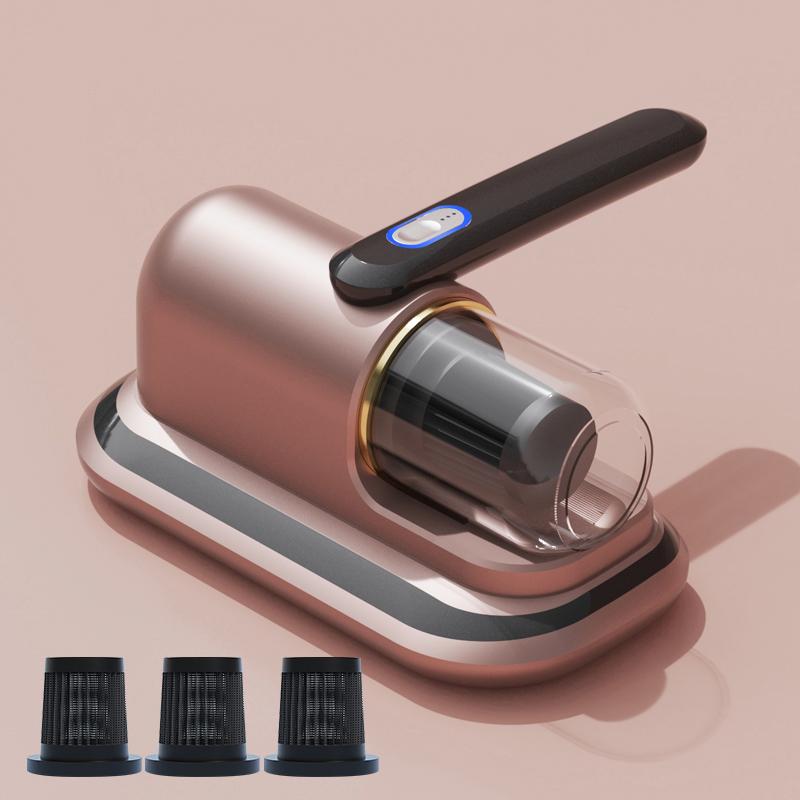 Vacuum Mite Remover For Baby Wireless UV Cleaner Mite Handheld Mattress Bed Dust Remover Indepth Cleaning Sofa Detachable Filter