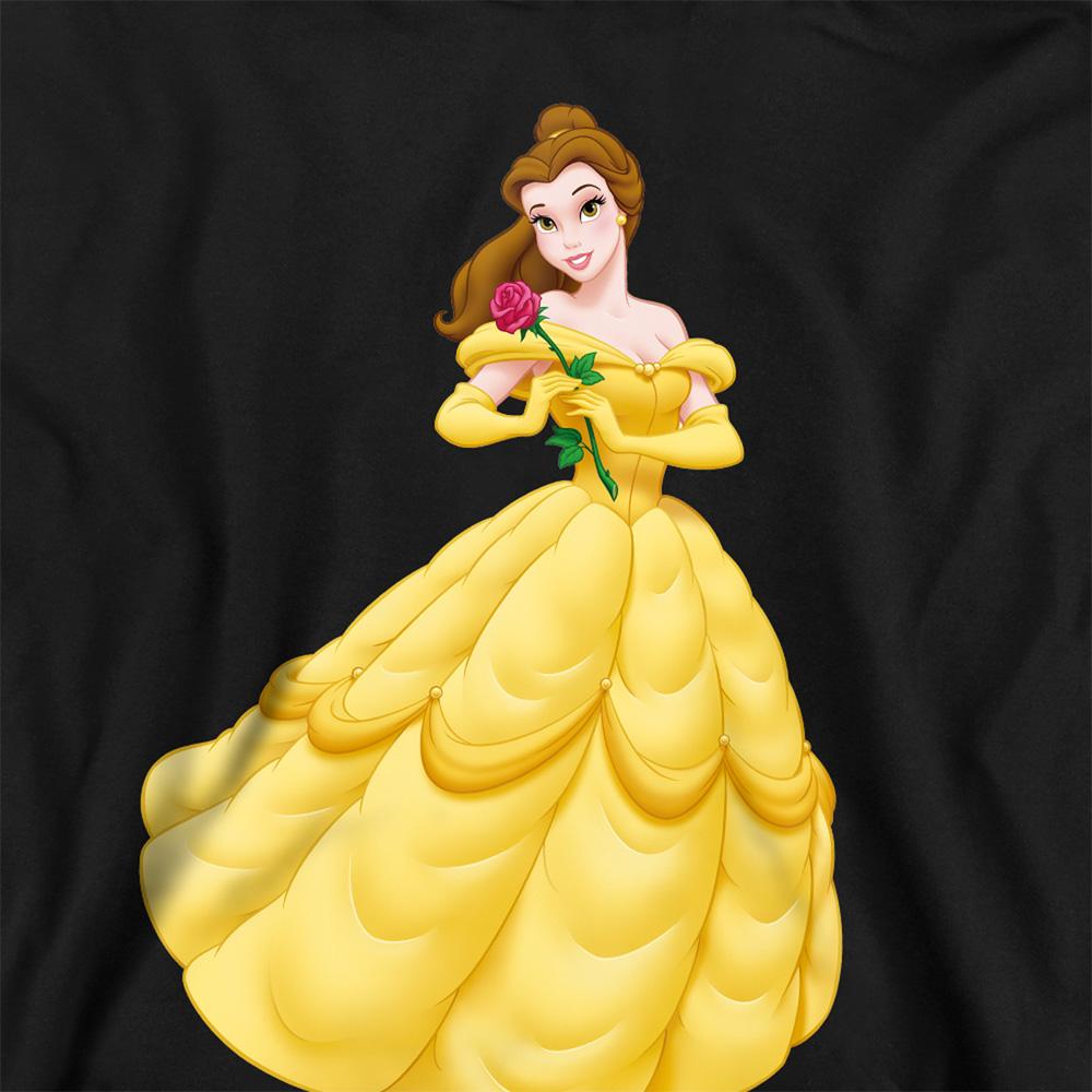 Beauty And The Beast Childrens/Kids Belle Rose Heather Hoodie