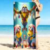 1Pc Christmas Minions Celebration Beach Towel Quick Dry Multiuse For Beach Pool Gym Yoga Home Travel Christmas Halloween Xmas Gift S1226