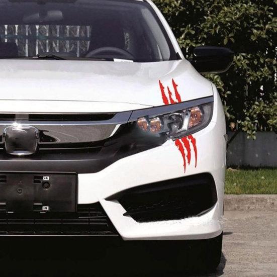 Krallenkratzer Auto Karosserie Scheinwerfer Reflektierende Aufkleber Aufkleber Dekor