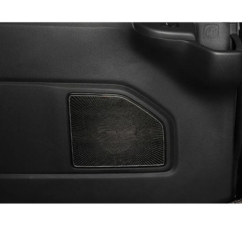 For Honda Odyssey 2015 2016 2017 2018    Stainless Steel Car Inner Door Audio Speaker Panel Cover Accessories Trim