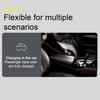 Charging Cable Telescopic Design Spring Charging Anti-winding 5A Fast Line Type-C/USB/8-Pin Data Accessories Phone