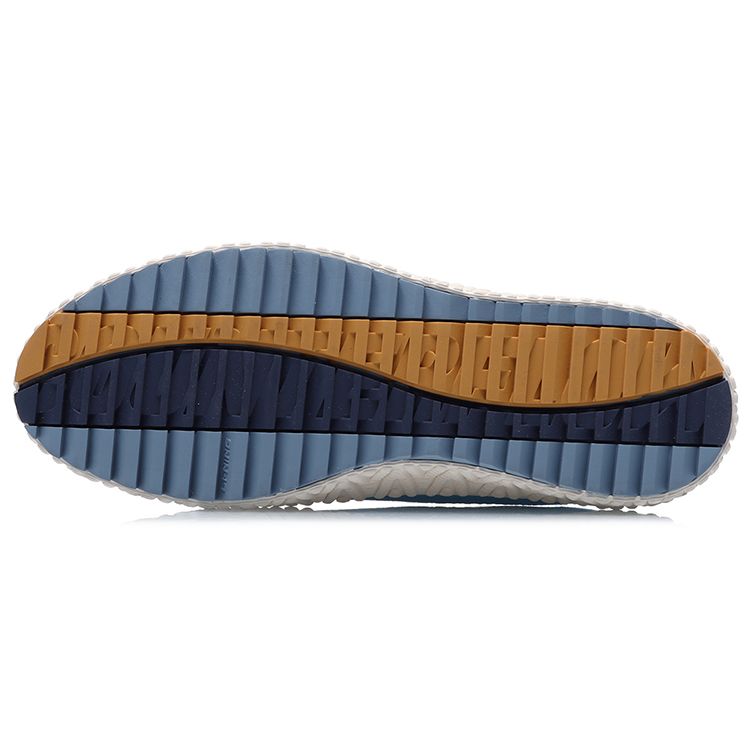 Li Ning CF Anti-Slip Shock Absorption Low-Top Skate Shoes Women Sneakers Blue AGCR084-1