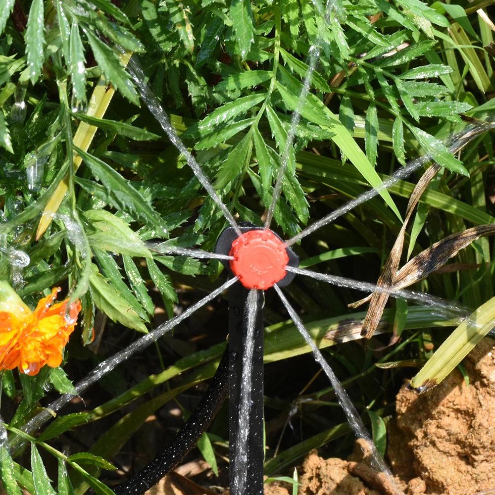Adjustable Drip Irrigation Nozzle Set for Potted Plants and Garden Watering