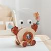 Crab Car: Wooden Bead Maze & Rattle for Baby Learning
