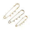 Koreanische Gold Große Anstecknadel Brosche für Pullover & Hüte - Einfaches Anti-Expositions-Accessoire