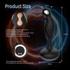 Male 10-frequency vibration 3-frequency electric shock wireless remote control pull male backyard stimulation massager sex