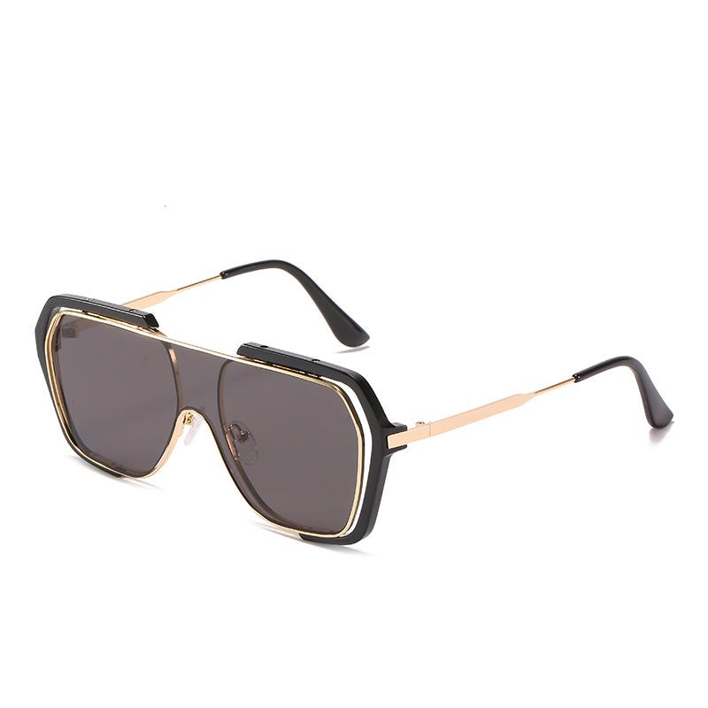 JYL TS Sunglasses Yellow Square UV Driving Unisex/2589