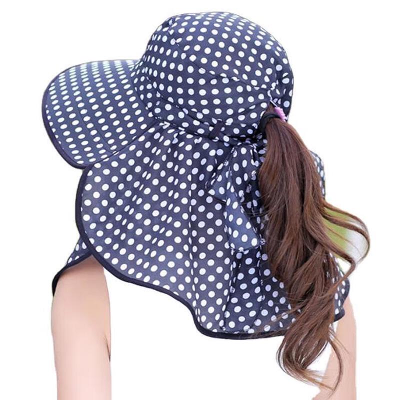 MEET SUNNY Women's Wide Brim Windproof Sun Hat