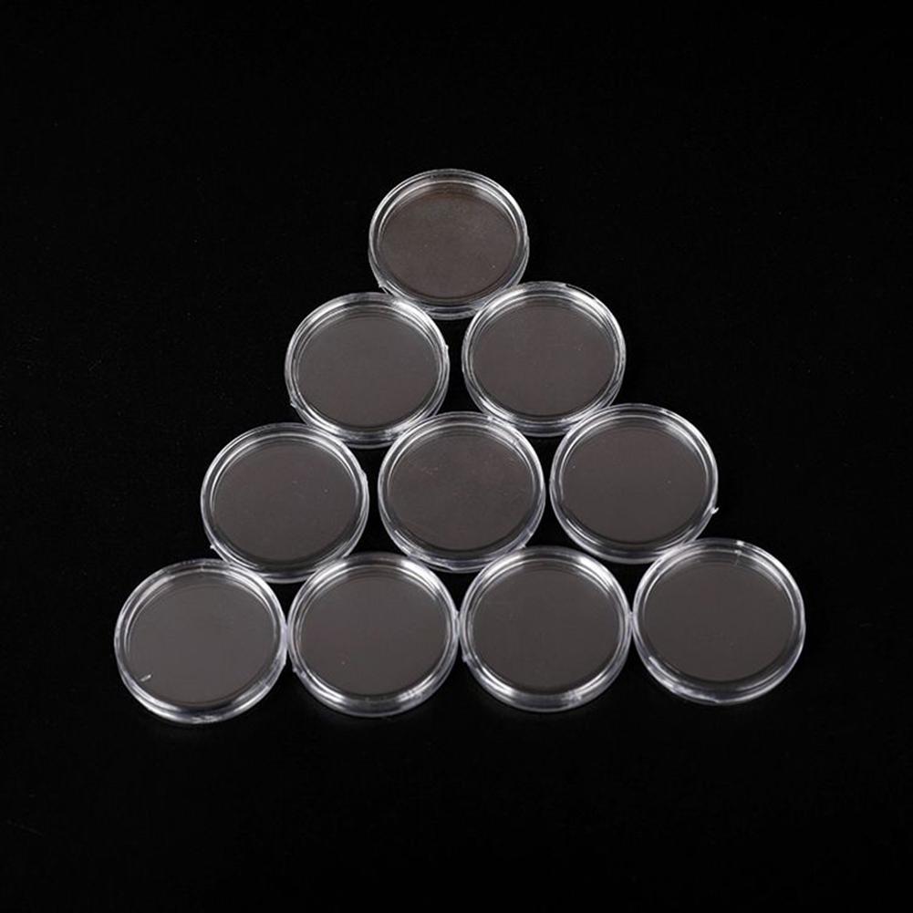 39mm Coin Capsules Coin Collection Rimless Transparent