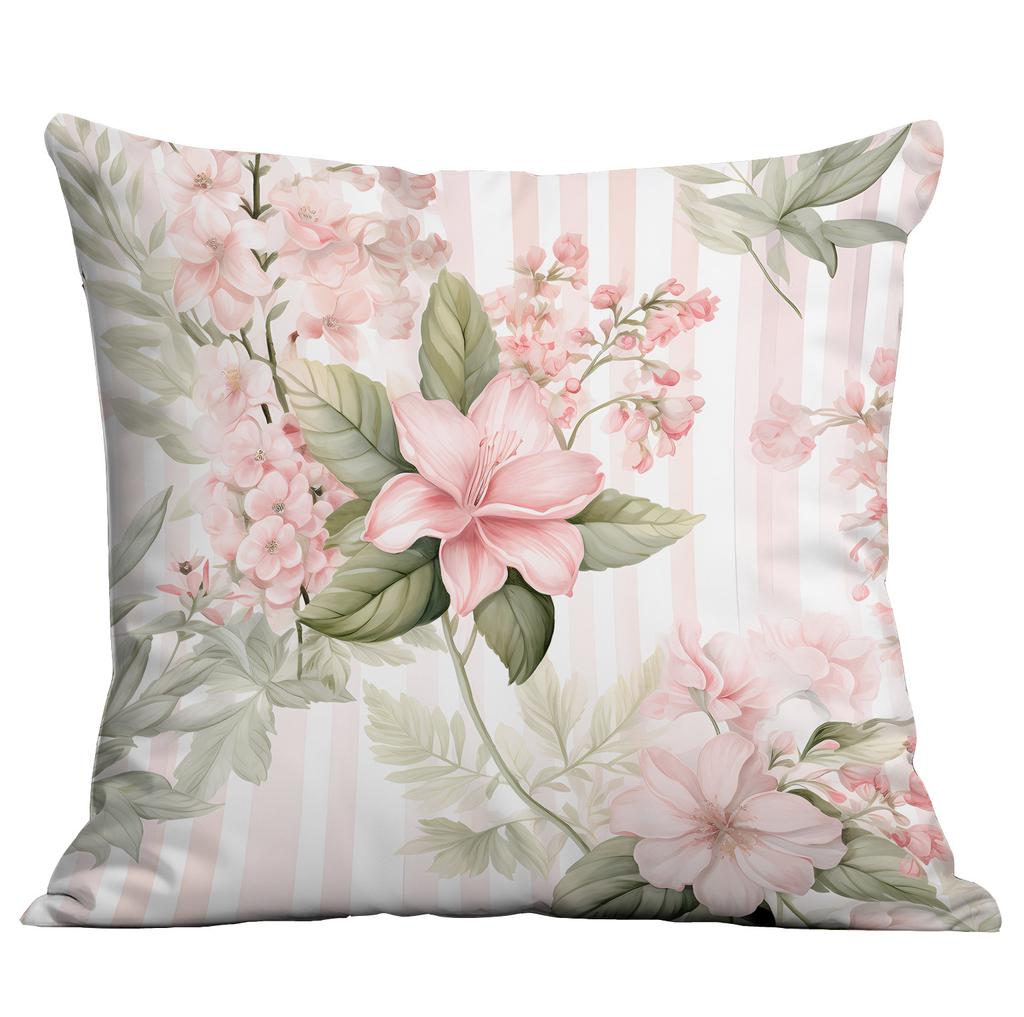Ny Akvarell Pastoral Blommig Kuddfodral Hem Vardagsrum Soffa Kudde Kuddfodral Premium Hållbar Kvalitet