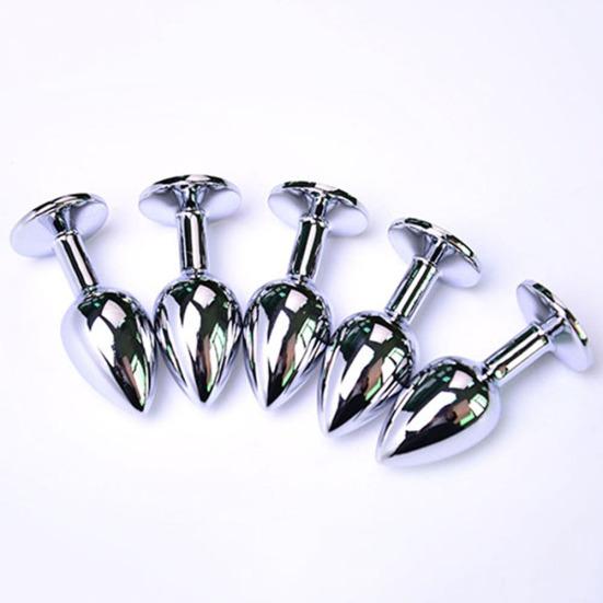 Small Size Anal Toys Butt Plug Stainless Steel Anal Plug Sex Toys Adult Product