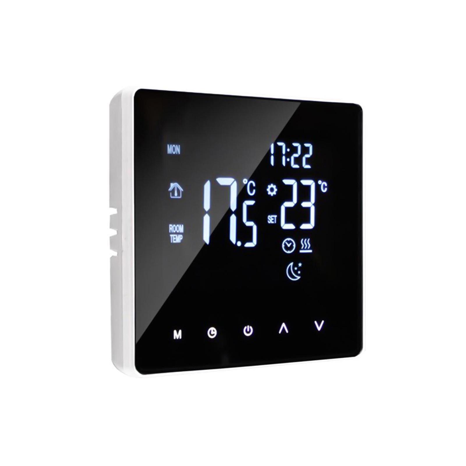 WIFI Temperature Controller Water Heating Thermostat Programmable Underfloor Heating Thermostats LCD Display Touch Screen