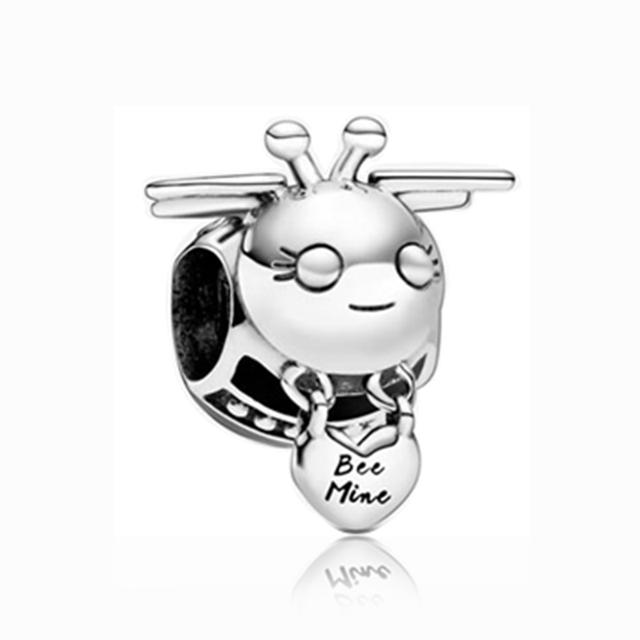 New Bear Shell Dreamcatcher Dolphin Beads Charm Dangle Fit Bracelets &Necklaces For Women Jewelry Gift Making 