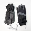 USB Heated Ski Gloves: Waterproof, Touchscreen-Compatible, Non-Slip, Thick Winter Warmth.