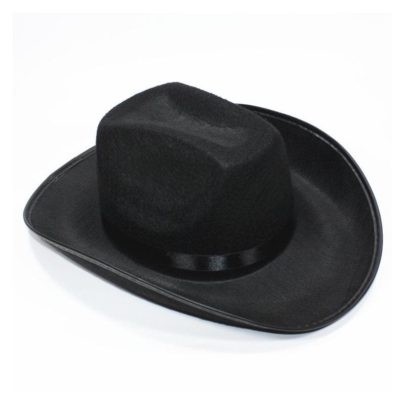 High hat retro British gentleman jazz hat magician hat show sequined hat rain high hat non-woven