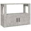 819456 vidaXL Buffet Concrete Grey 80x30x60 Cm Engineered Wood