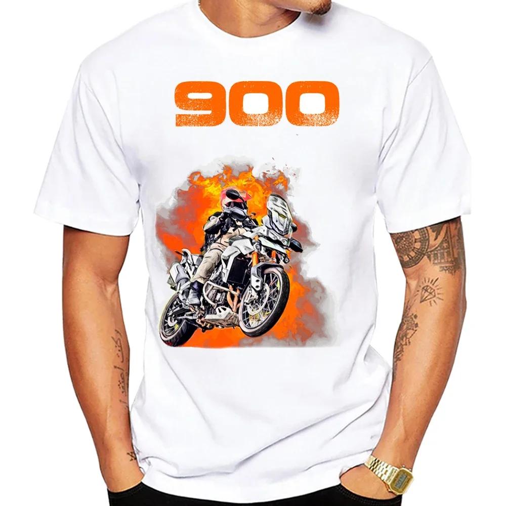 Футболки Tiger 800 Windrose Rider Adventure Футболка Tiger 1200 Super Legend Мужские Хип-хоп Повседневные Белые Футболки Топы для езды на мотоцикле 4XL