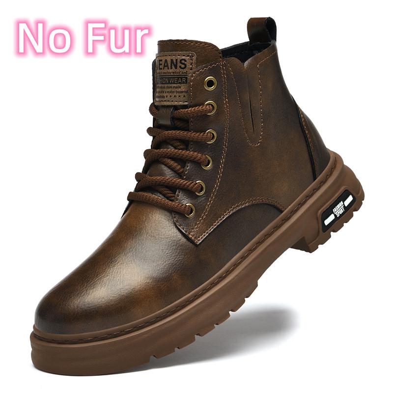 

Мужская обувь из натуральной кожи Мужские ботинки Мужские удобные низкие кроссовки Мужские зимние плюшевые ботинки для снега Новые мужские мотоциклетные ботинки 44