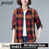 Women's Fashion Casual Long Sleeve POLO Neck Blouses & Shirts