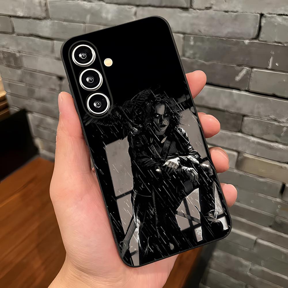 

The Crow Phone Case For Samsung S26 S25 Plus S20 S20 Plus S22 Ultra S23 FE S21 Plus S21 Ultra Soft Cover Samsung S22 Ultra