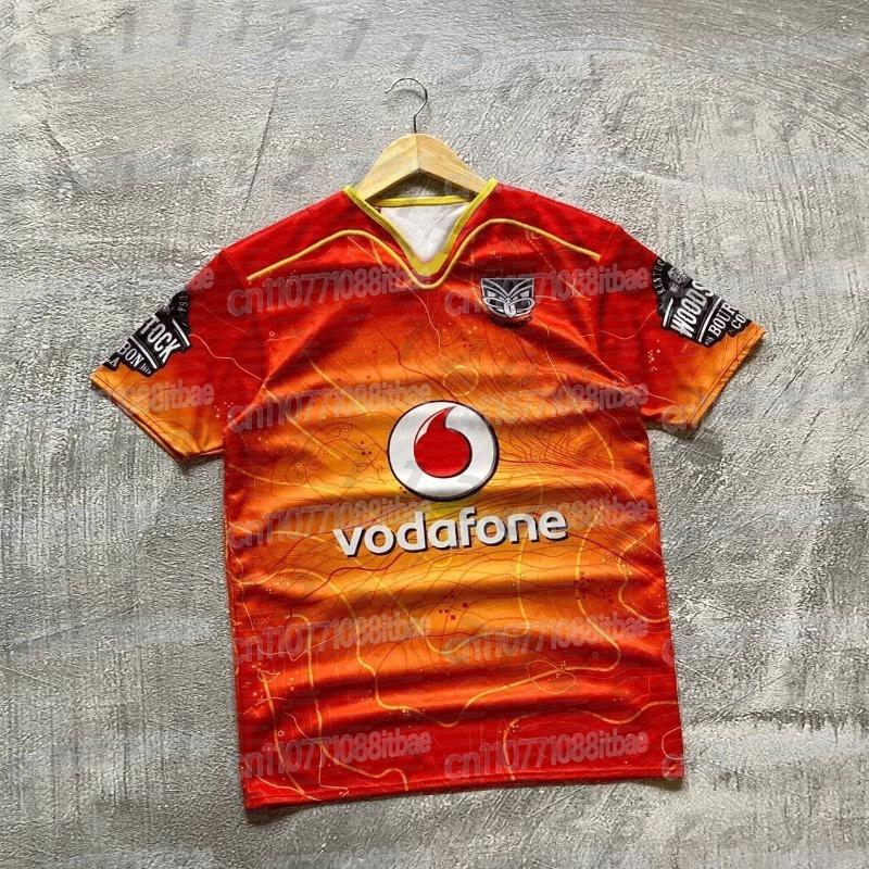 2026 Estate Uomo Bestseller New Zealand Warriors Rugby Uniforme di Allenamento T-shirt per Entrambi Uomini Top Asciugatura Rapida Famiglia Bambini T-shirt