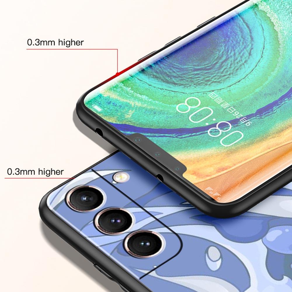 Genshin Impact Cartoon Logo Phone Case For Samsung Galaxy S23 Ultra S22 S21 S20 FE 5G S10 S10E S9 S8 Plus Note 20 Silicone Cover