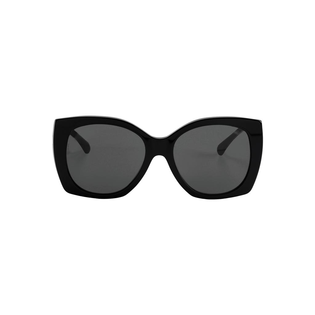 Chanel Logo Butterfly Sunglasses Women sunglasses Black 0CH5519