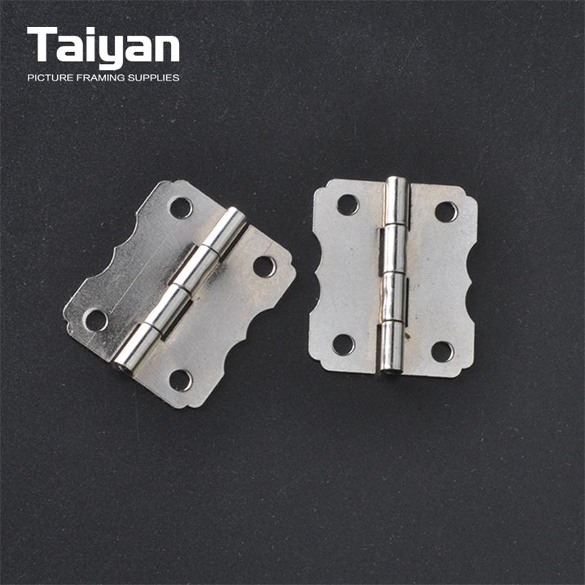 Decorative Silver Butterfly Hinge with 4 Holes for Picture Frame Window Door Hardware