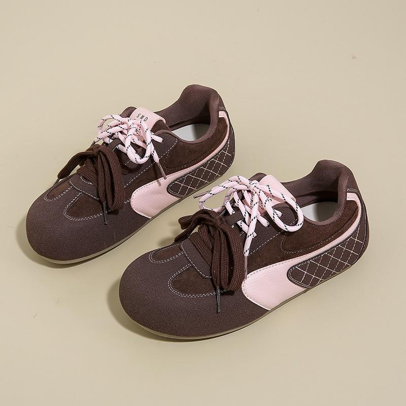 New Female Spring Student Sports Running Casual Shoes Platform