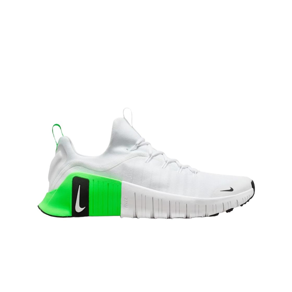 Nike Free Metcon 6 White Green Strike Men Sneakers Black FJ7127-107 44.5
