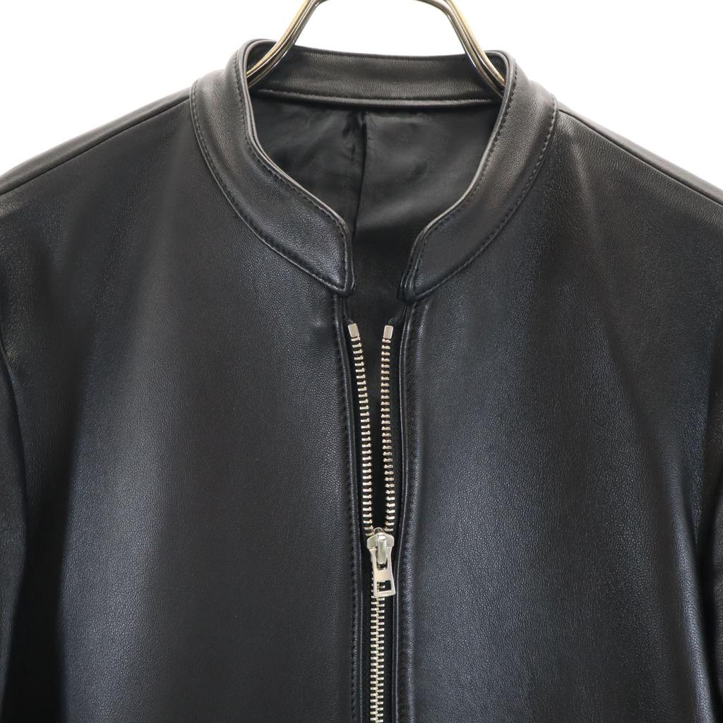 LIDNM Sheep Leather Leather Jacket S Black Men's Used