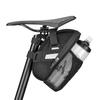 ROCKBROS Bicycle Saddle Bag with Bottle 1L Reflective Easy for Road and Cross Bikes Water-Resistant Holder, Capacity, Material, Installation, Cycling,