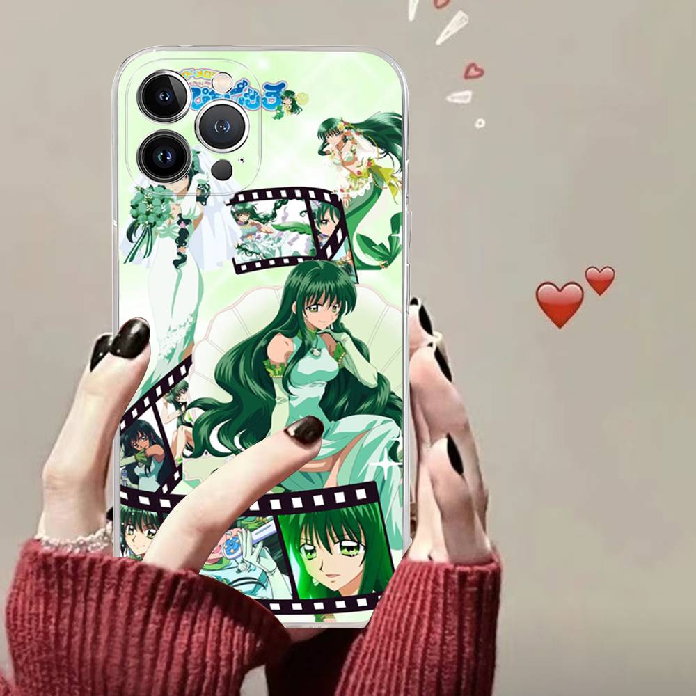 

Чехол для телефона Mermaid Melody Pichi Pitch для iPhone 11 12 13 14 15 16 17 Pro Max Plus 13 Mini Силиконовый Мягкий Прозрачный Задник iPhone 17