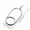 2PCS Stainless Steel Fly Tying Pliers Threaded Clamps Hackle Pliers Fly Fishing Pliers  Fly Tying