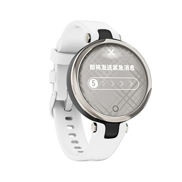Για Garmin Lily Σιλικονούχο Λουράκι Ρολογιού(λευκό)